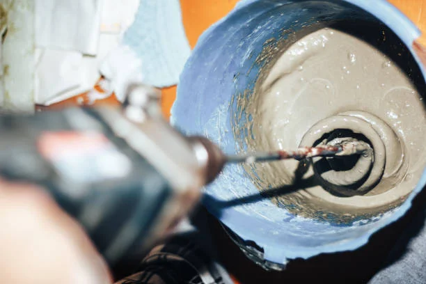 آماده ‌سازی چسب کاشی