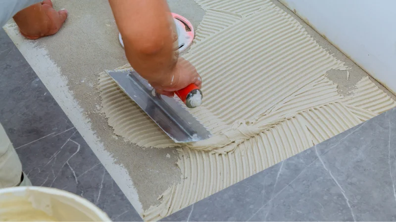 چسبی برای چسباندن سنگ روی سرامیک